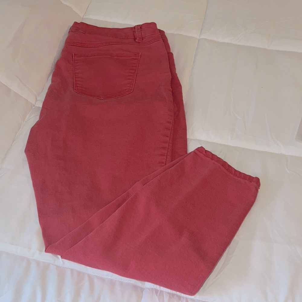Womens Coral Jeans
